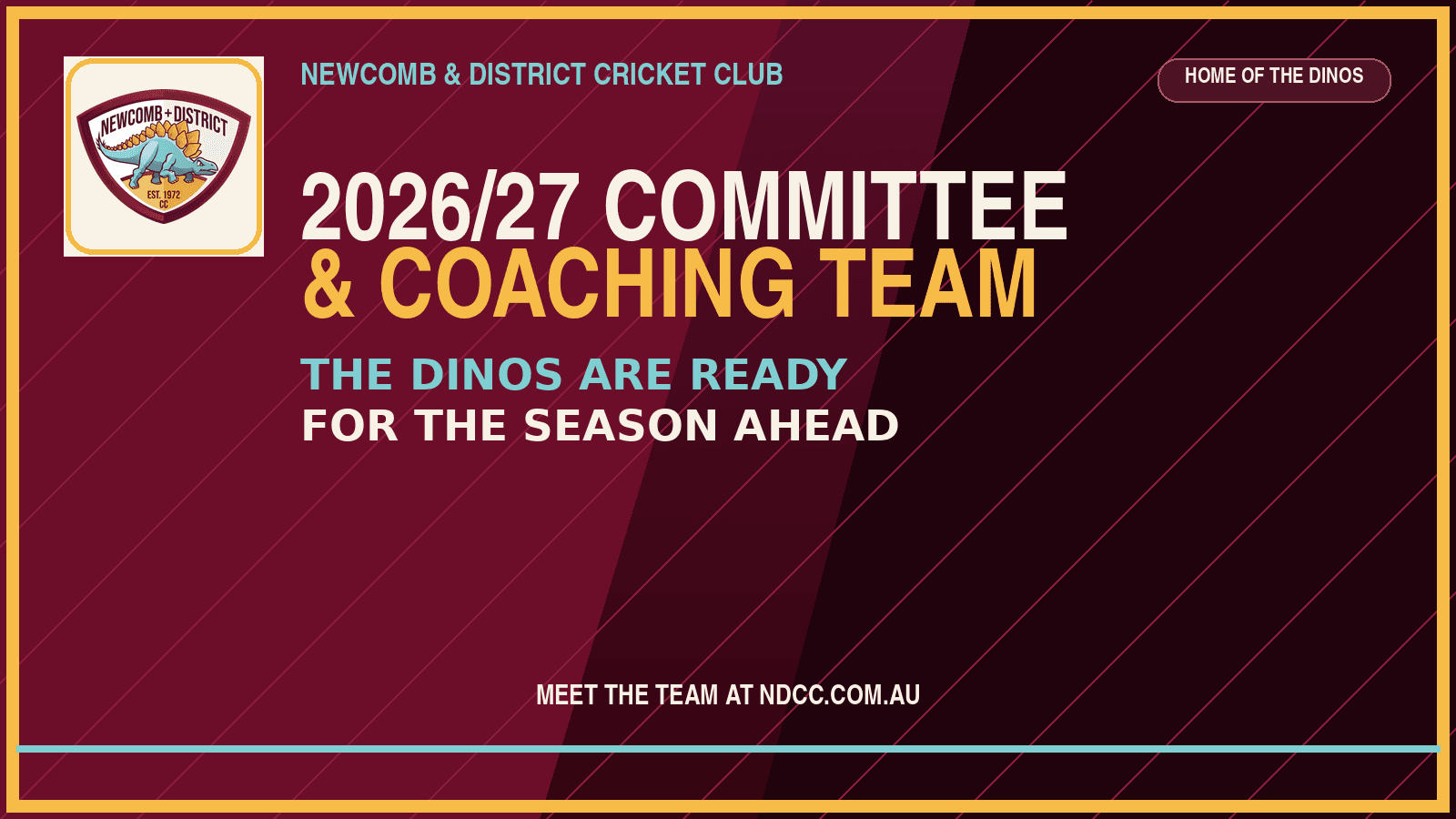 2026/27 Committee and Coaching Team Confirmed
