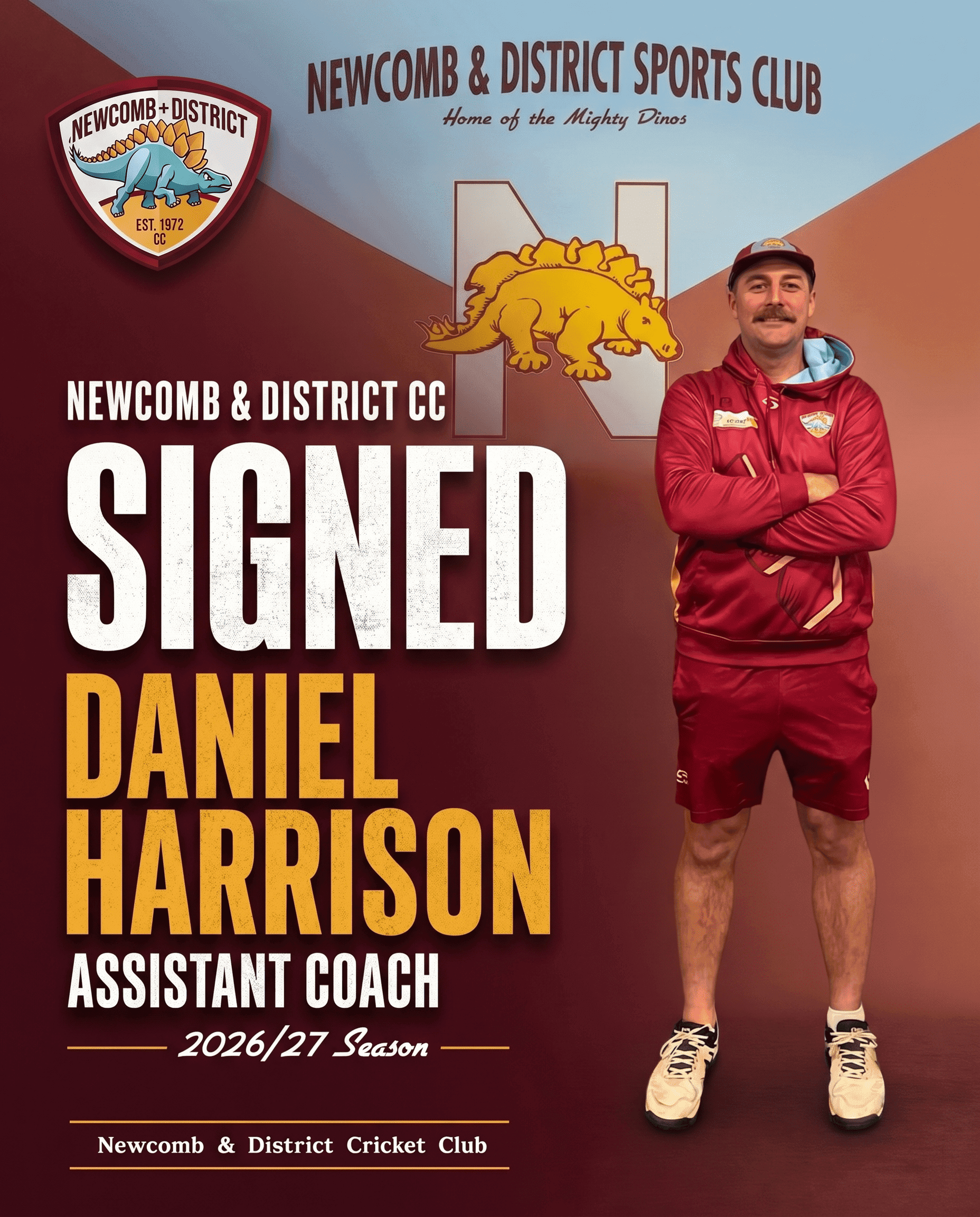 Daniel Harrison appointed as Assistant Coach