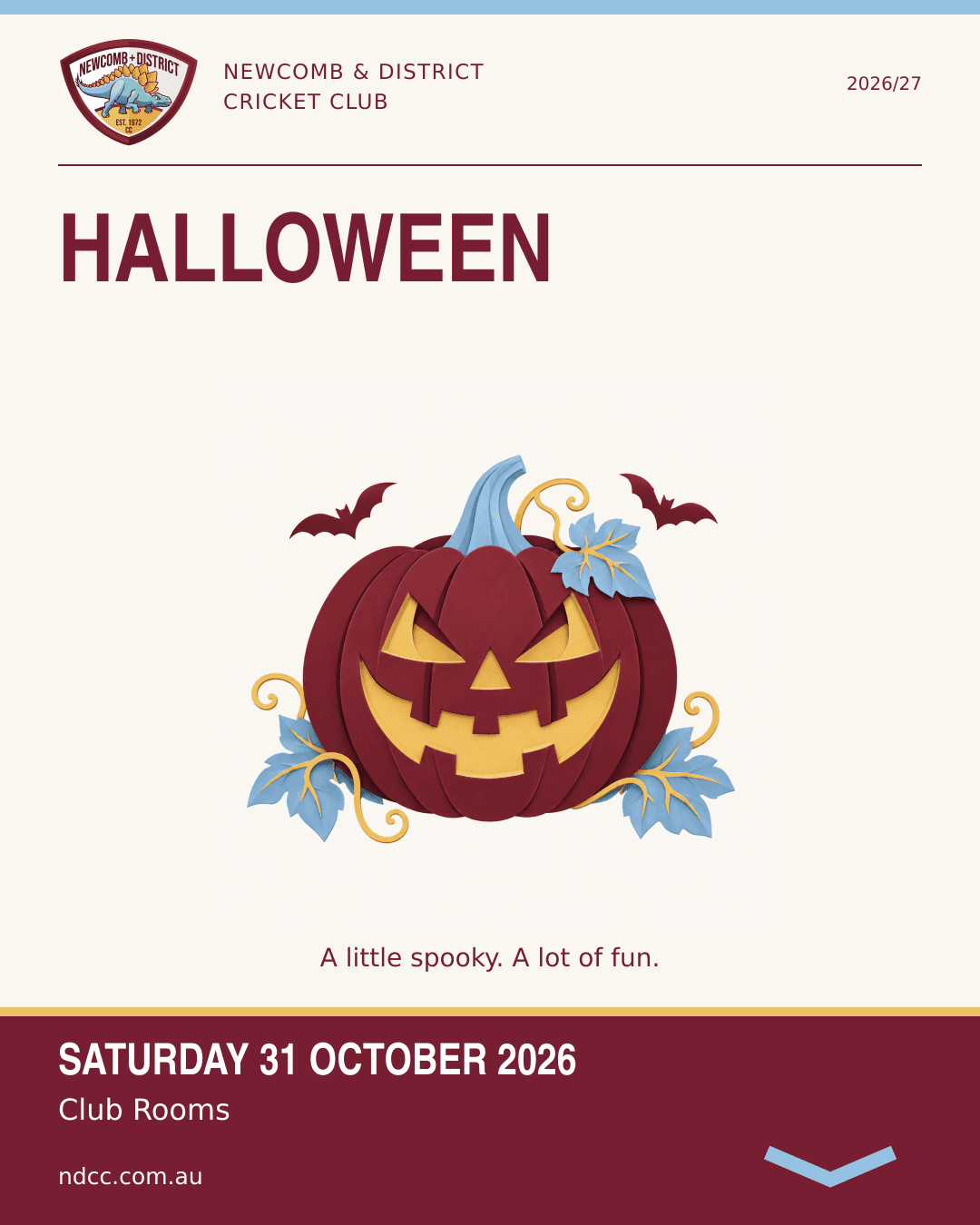 Halloween event artwork