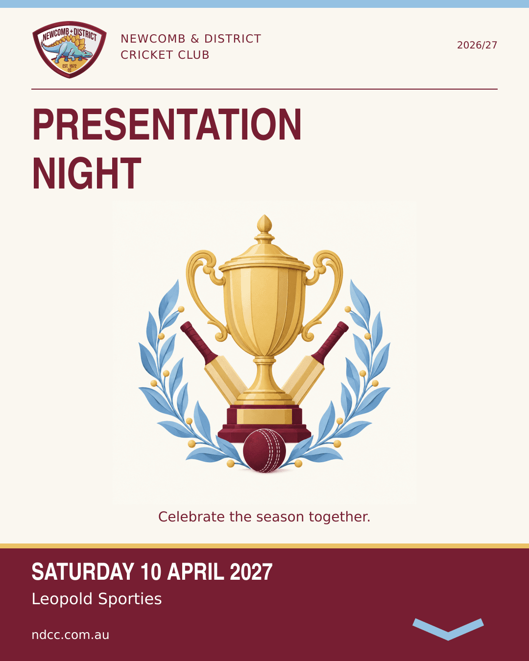 Presentation Night event artwork