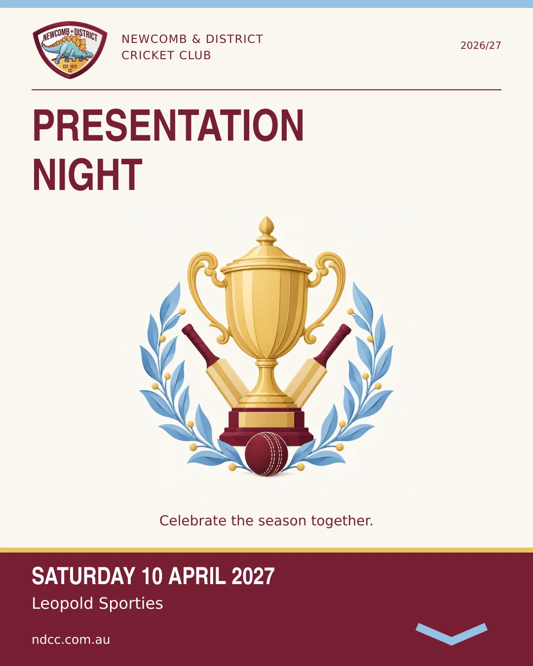 Presentation Night event artwork