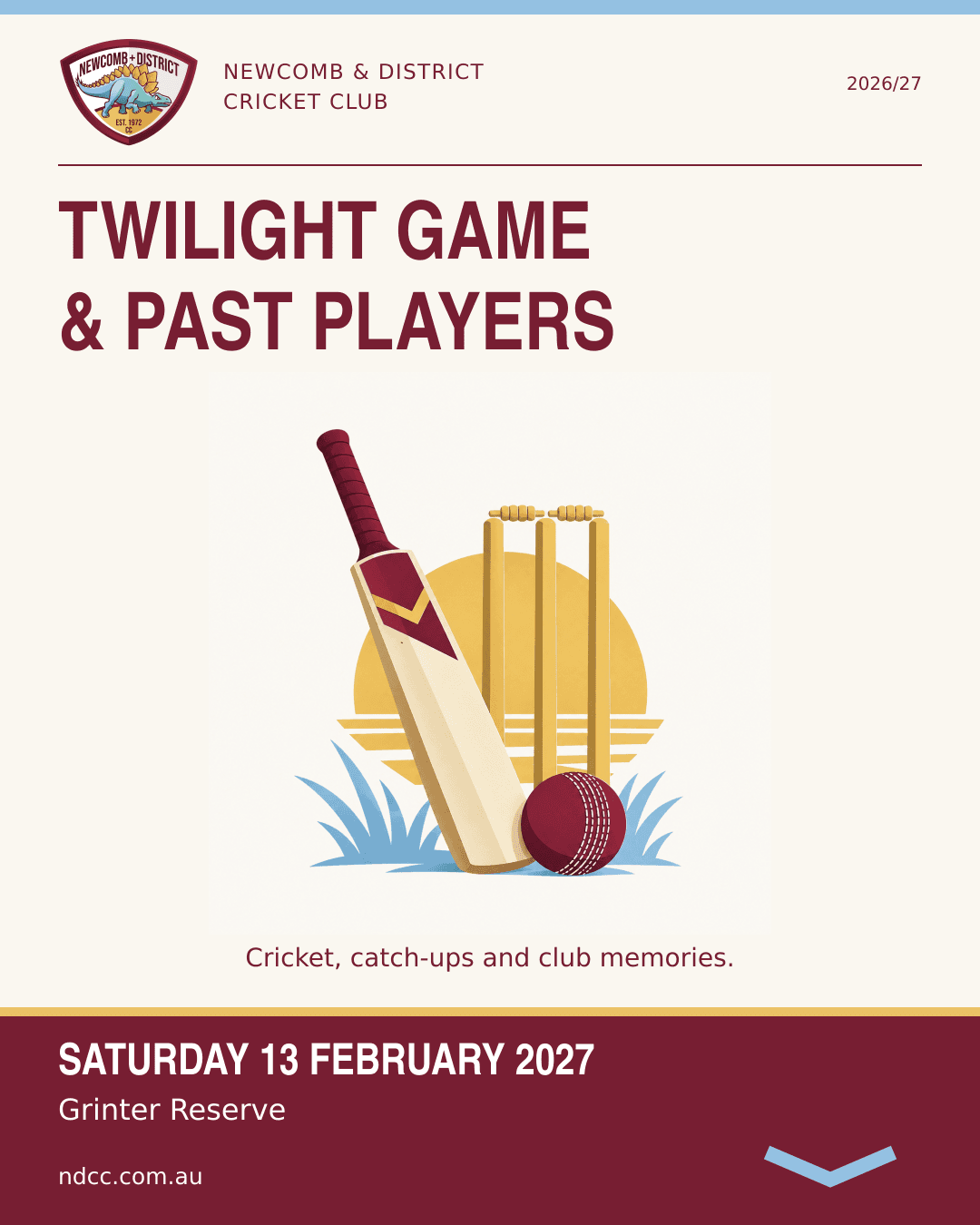 Twilight Game & Past Players event artwork