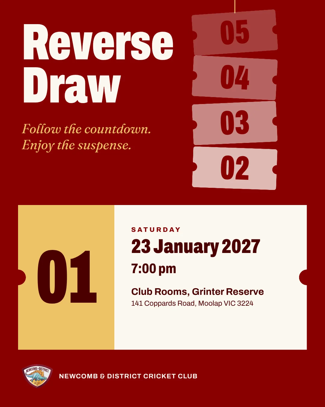 Reverse Draw event artwork