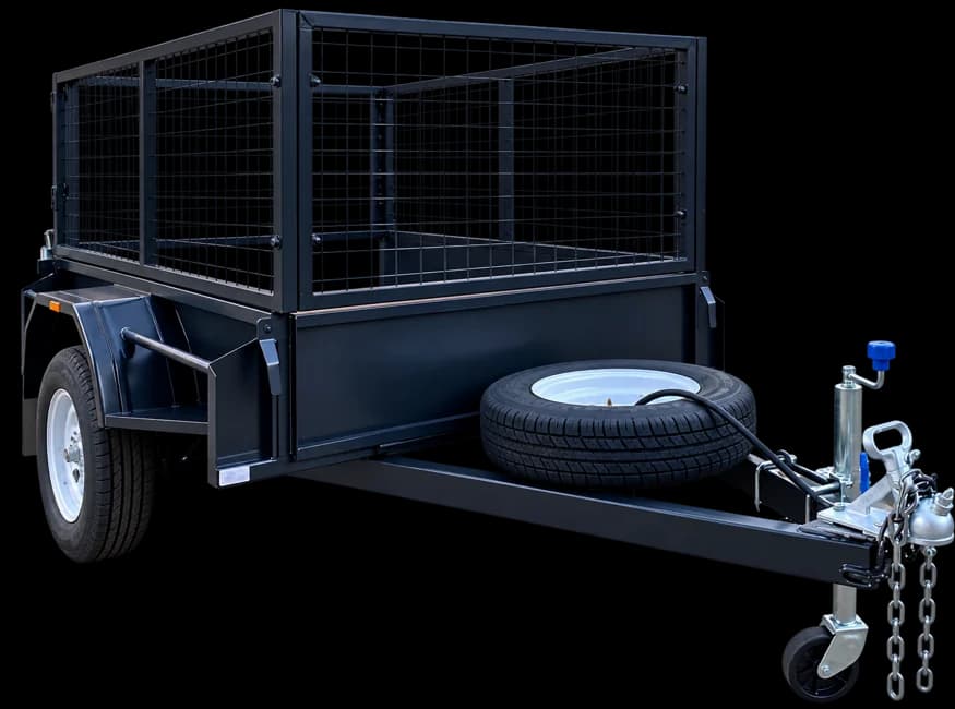 The club's trailer raffle prize