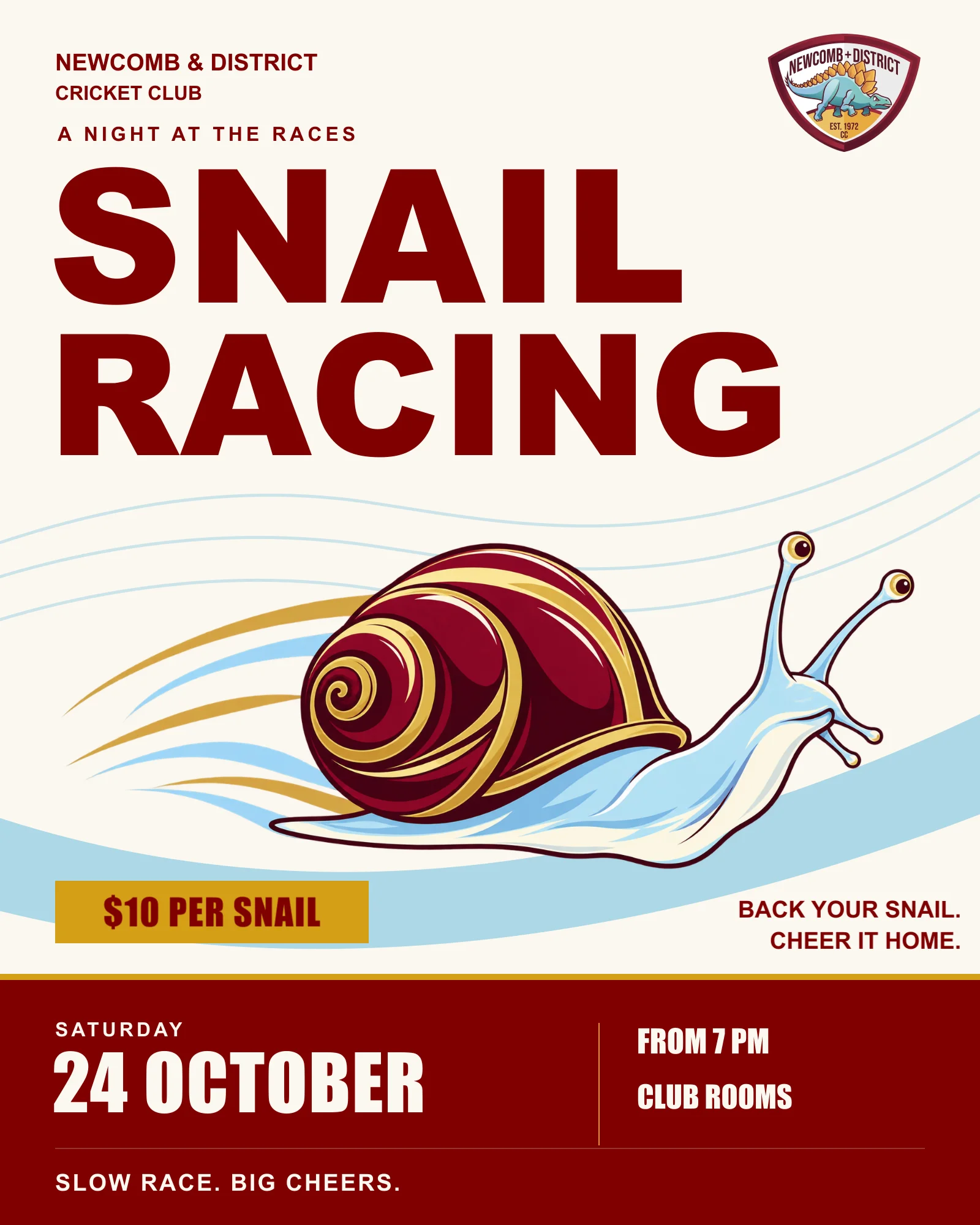 Snail Racing poster